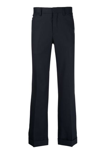 Kolor tailored cuffed trousers - Blu