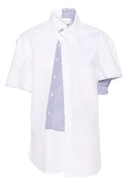 Kolor button-down collar shirt - Bianco