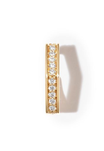 Kolours 18kt yellow gold Fortis diamond earrings - Oro