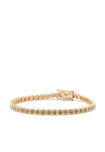 Kolours Bracciale tennis in oro giallo 18kt con diamanti