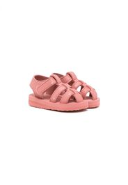 Konges Sløjd polka-dot print caged sandals - Rosa