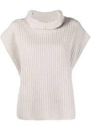 Kristensen Du Nord short-sleeved roll-neck jumper - Toni neutri