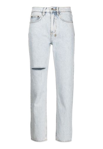 Ksubi Jeans Nine O Muse con effetto vissuto - Blu