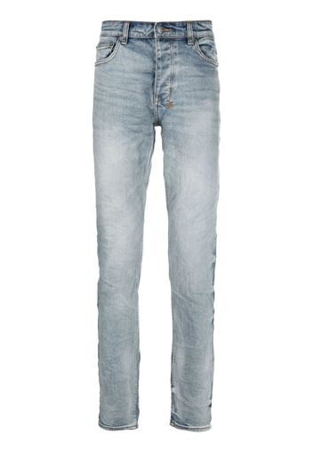 Ksubi crinkled slim-cut jeans - Blu