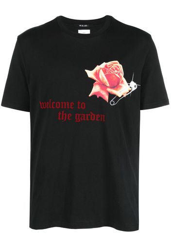 Ksubi Rose Garden Kash cotton T-shirt - Nero