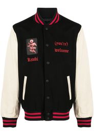 Ksubi Icons Letterman bomber jacket - Nero