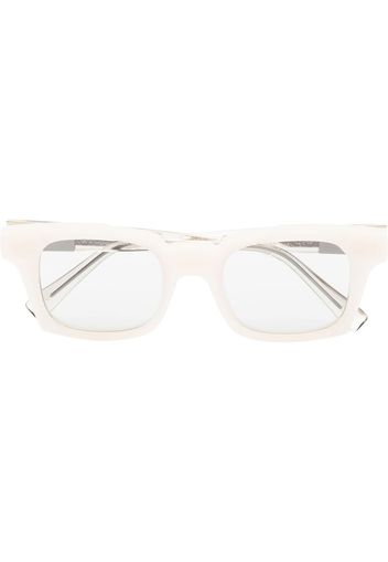 Kuboraum square-frame tinted sunglasses - Grigio