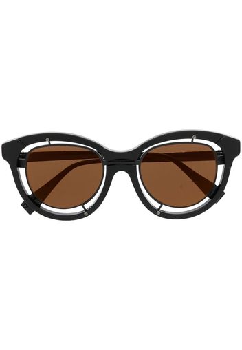 Kuboraum H93 cat-eye sunglasses - Nero