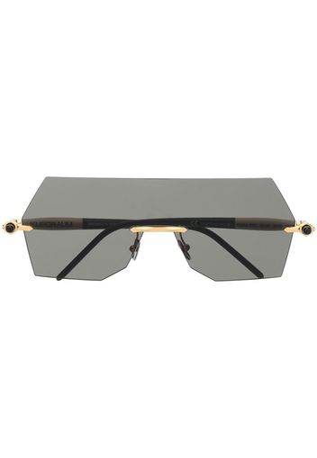 Kuboraum oversize-frame sunglasses - Nero