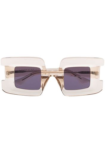 Kuboraum oversize square sunglasses - Viola