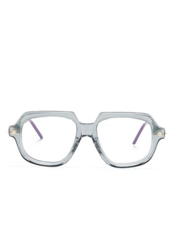 Kuboraum P13 square-frame glasses - Grigio