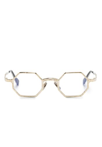 Kuboraum Z19 round-frame glasses - Oro