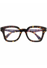 Kuboraum tortoiseshell-frame glasses - Marrone