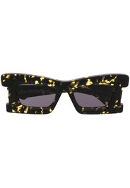 Kuboraum R2 rectangle-frame sunglasses - Nero