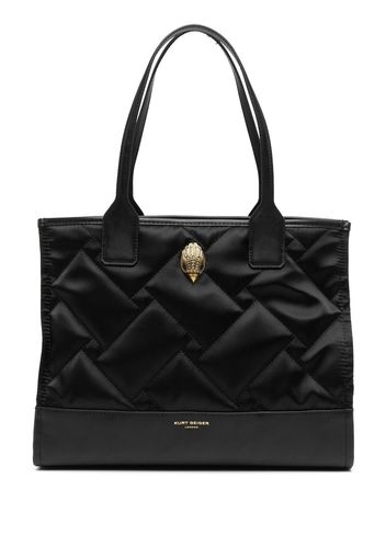 Kurt Geiger London Borsa shopper con logo - Nero