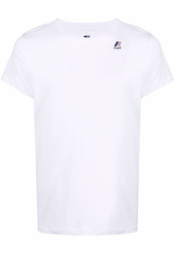 KWAY T-shirt a girocollo - Bianco