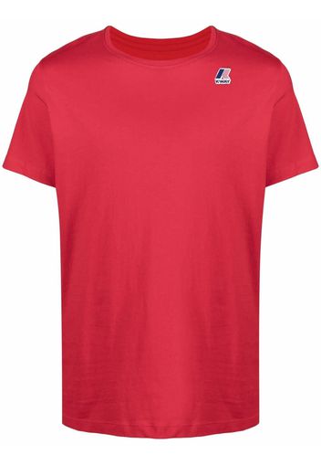 KWAY T-shirt a girocollo - Rosso