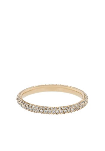 18kt rose gold Cobblestone diamond bangle