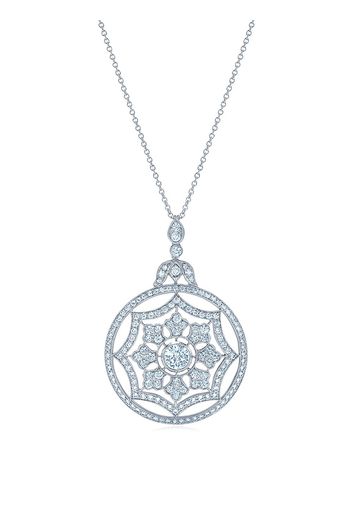 KWIAT Collana con pendente Splendor in oro bianco 18kt e diamanti - Argento