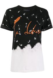 La Detresse logo-print cotton T-Shirt - Nero