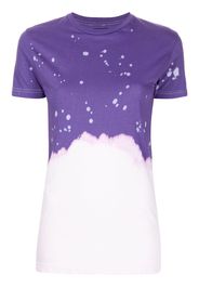 La Detresse T-shirt Grape Crush con fantasia tie dye - Viola