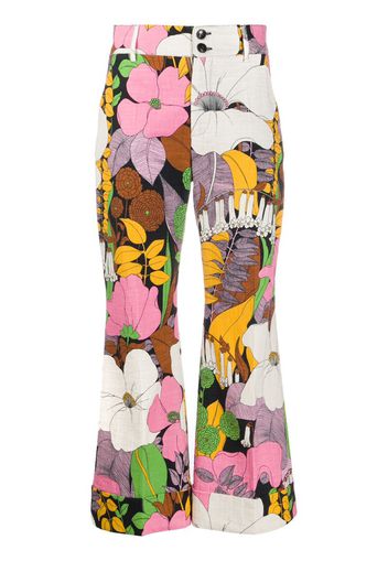 Pantaloni a fiori Hendrix