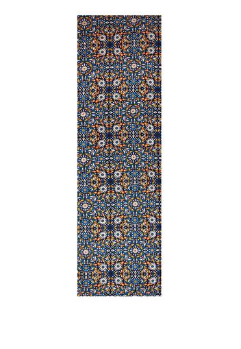 La Doublej floral-print runner - Blu