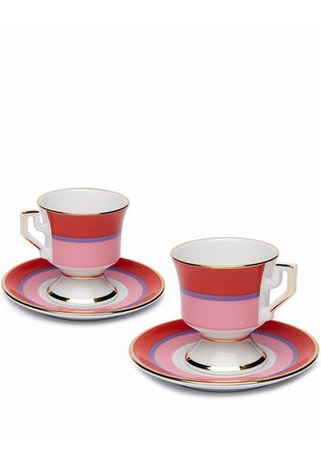 La Doublej set of 2 espresso cups - Rosa