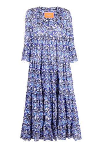 La DoubleJ Jennifer Jane printed dress - Blu