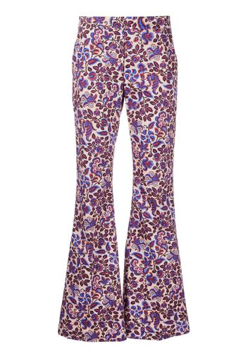 La DoubleJ Saturday Night flared trousers - Rosa