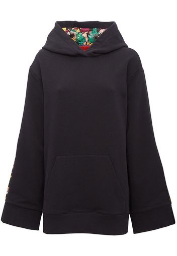 La DoubleJ Girlfriend drawstring hoodie - Nero