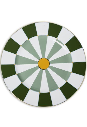 La DoubleJ Duomo charger porcelain plate - Verde