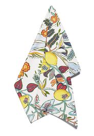 Botanical print dishtowel