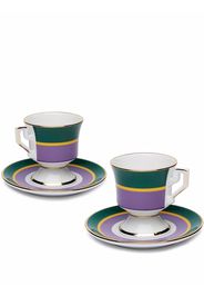 La Doublej Espresso Cup Set Of 2 - Viola