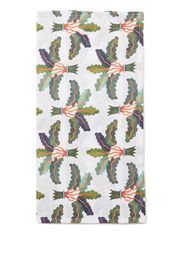 La DoubleJ Set di 2 tovagliette americane Palms grandi - Bianco