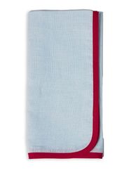 La DoubleJ Set 2 pezzi con bordo a contrasto - Blu