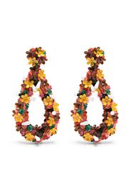 La DoubleJ Confetti Macro Flower earrings - Giallo