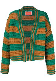 La DoubleJ Summer Bolero striped cardigan - Verde