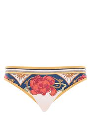 La DoubleJ Slip bikini con stampa - Toni neutri