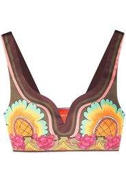 La DoubleJ Baia sleeveless crop top - Verde