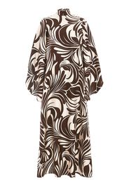 La DoubleJ Magnifico abstract-print dress - Bianco