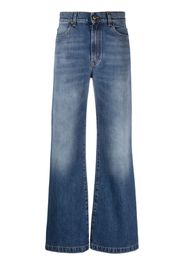 La DoubleJ high-waisted flared jeans - Blu