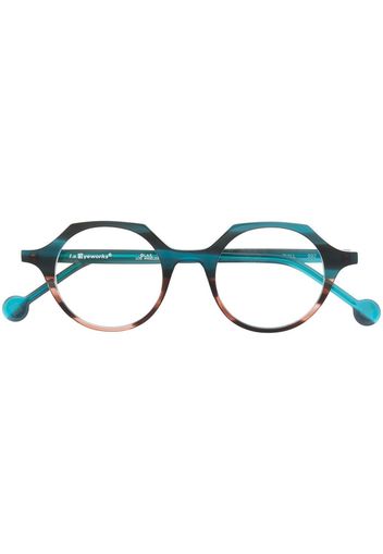 L.A. EYEWORKS Occhiali tondi - Blu