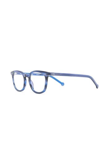 L.A. EYEWORKS Hardy round-frame glasses - Blu