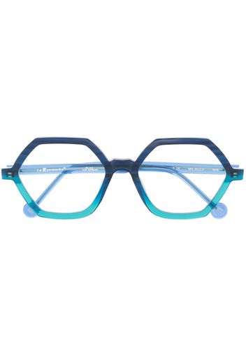 L.A. EYEWORKS Occhiali squadrati - Blu