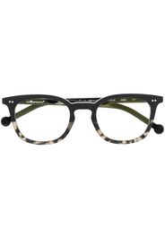 L.A. EYEWORKS Hardy round-frame glasses - Nero