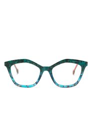 L.A. EYEWORKS Palapa graphic-print glasses - Verde
