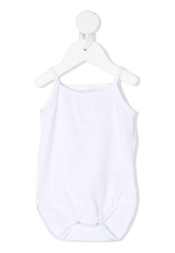 La Perla Kids sleeveless cotton body - Bianco