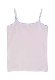 La Perla Kids logo-print vest top - Rosa