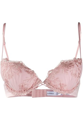 lace embroidered bra